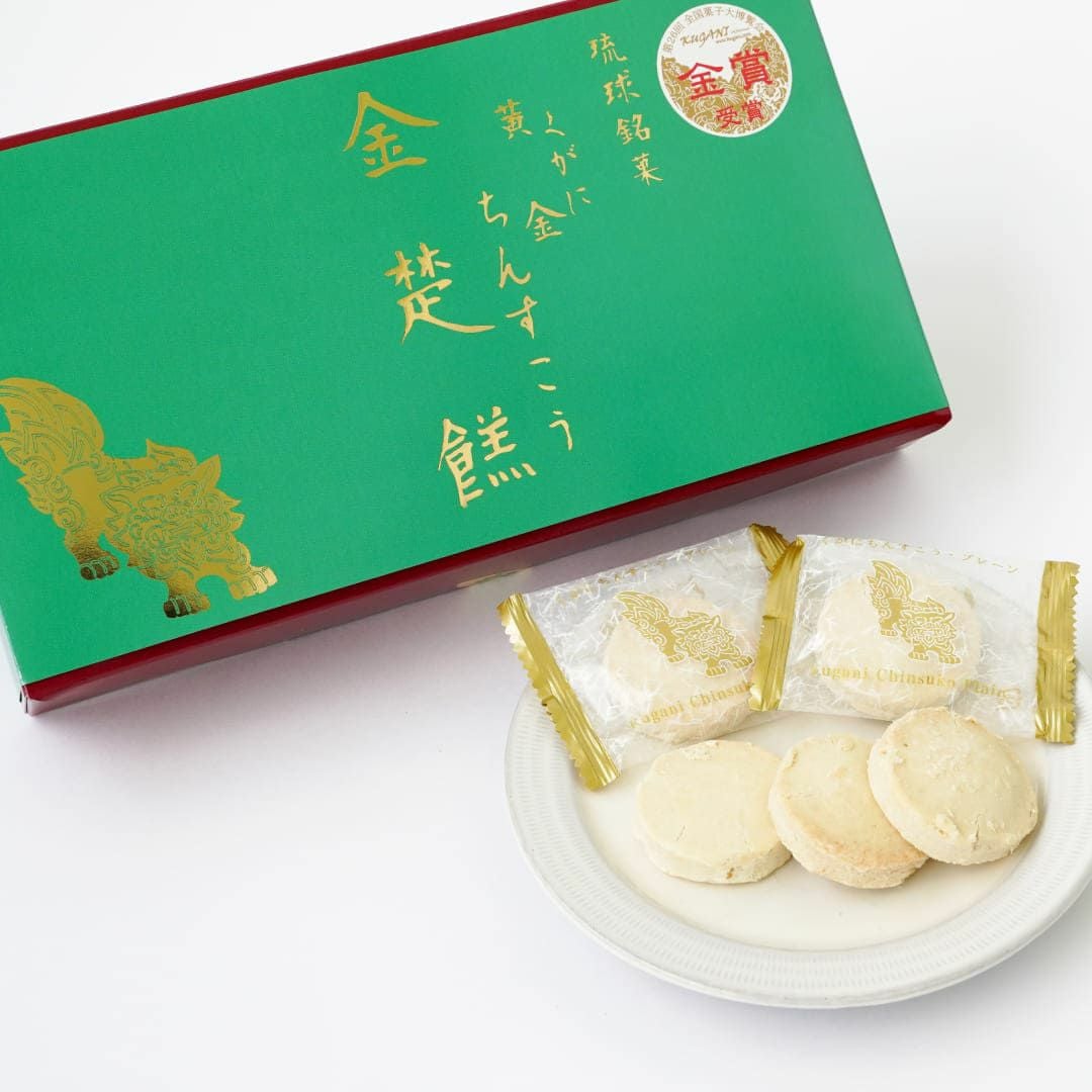 琉球銘菓 くがにやあ】くがにちんすこう（24個入）D | 樂園百貨店